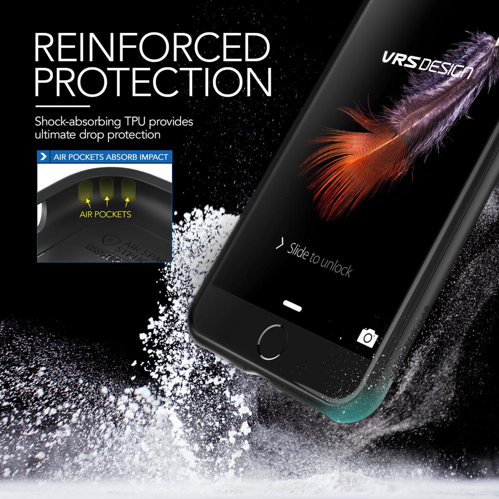 VERUS Verus Simpli Fit Skal till Apple iPhone 7 Plus - Svart