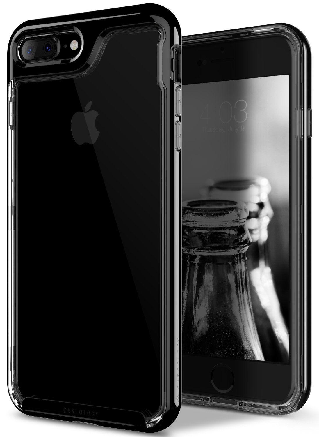 Caseology Caseology Skyfall Skal till Apple iPhone 7 Plus - Jet Black