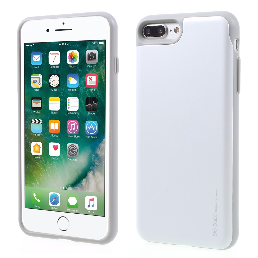 Mercury Mercury Sky Slide Skal till Apple iPhone 7 Plus - Vit
