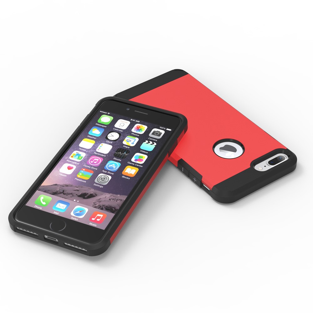 OEM Slim Armor Mobilskal till Apple iPhone 7 Plus - Röd