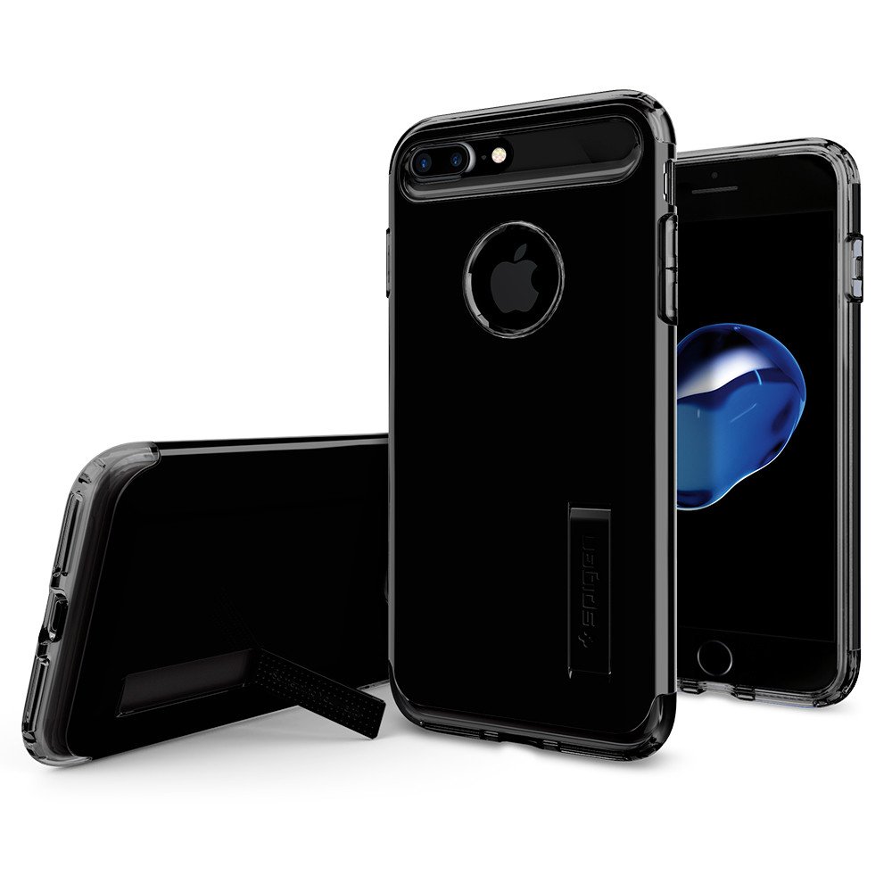 Spigen SPIGEN Slim Armor Skal till Apple iPhone 7 Plus - Jet Black