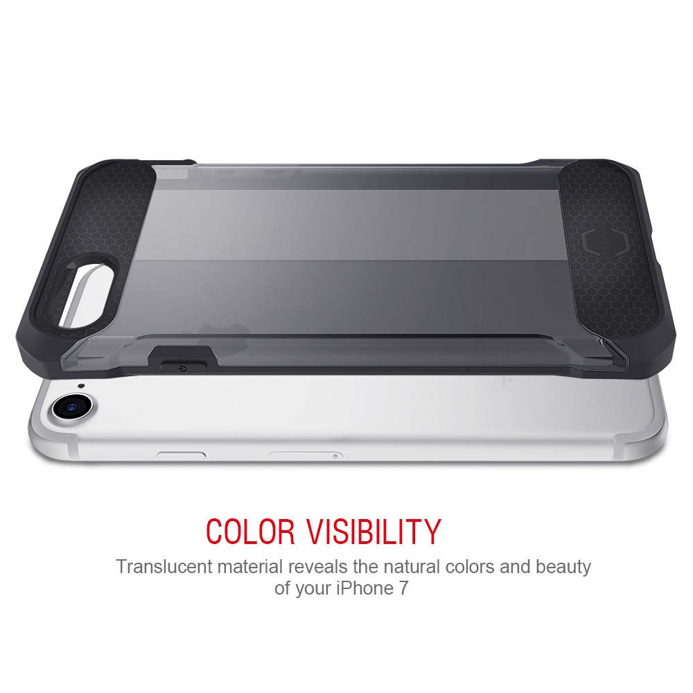 ItSkins Itskins Spina Skal till iPhone 7 Plus - Svart