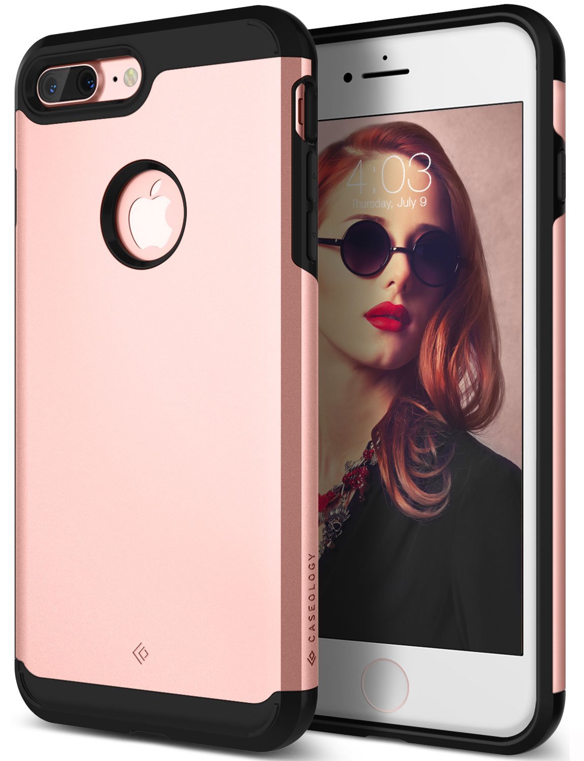 Caseology Caseology Titan Skal till iPhone 7 Plus - Rose Gold