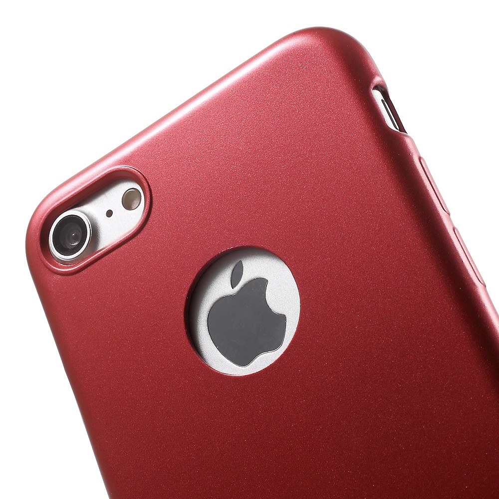 OEM Tunt Flexicase Mobilskal till iPhone 7 Plus - Röd