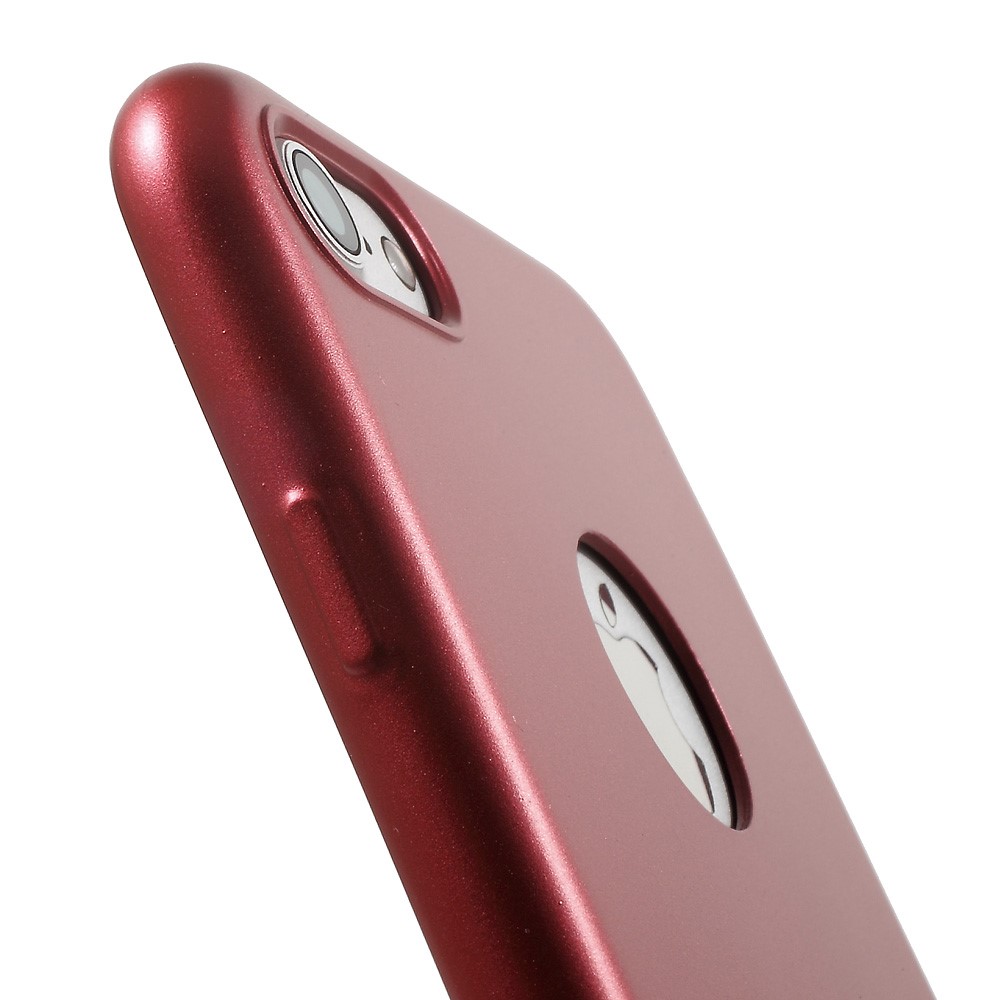 OEM Tunt Flexicase Mobilskal till iPhone 7 Plus - Röd