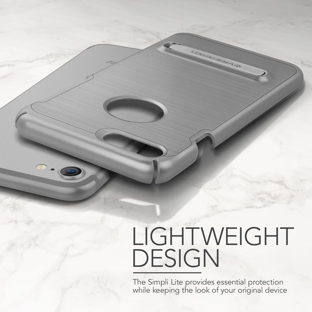 VERUS Verus Simpli Lite Skal till Apple iPhone 7/8/SE 2020 - Grå