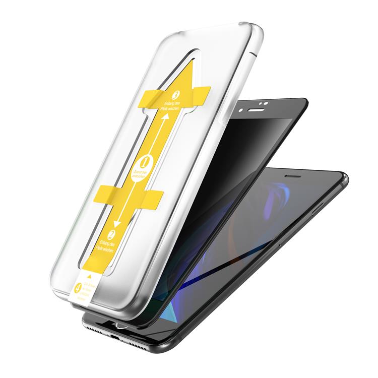 ZiFriend Privacy Anti-Spy Härdat Glas Skärmskydd till iPhone 8 Plus / 7 Plus