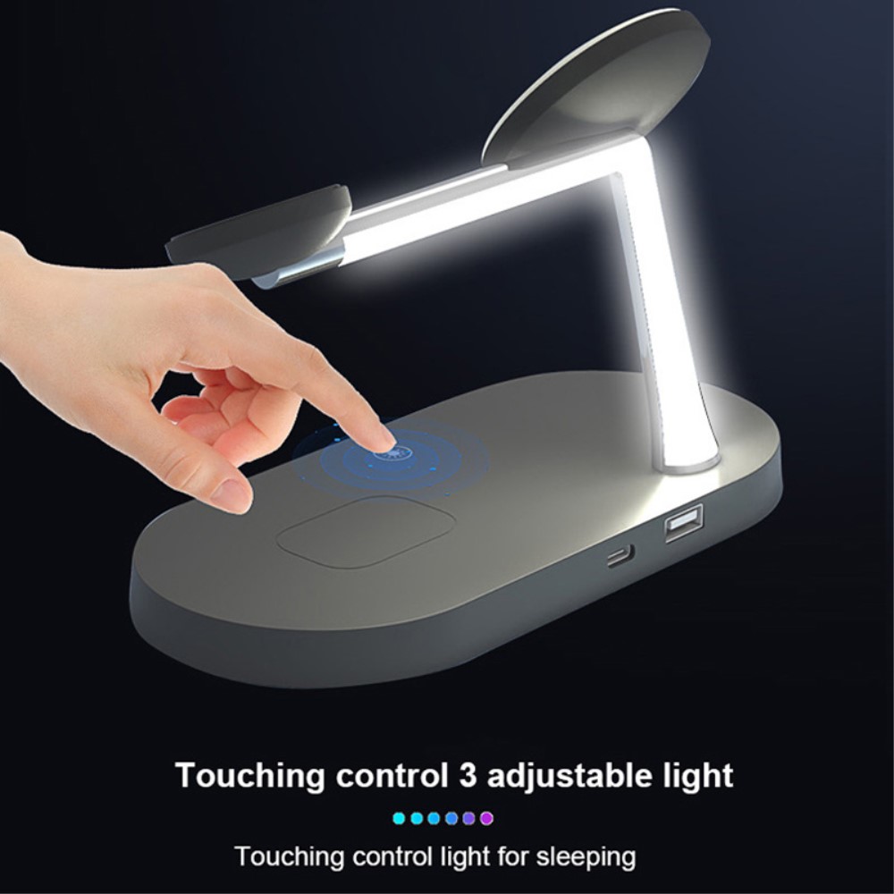 Tech-Protect 4-i-1 Trådlös Laddare Magsafe iPhone Apple Watch AirPods