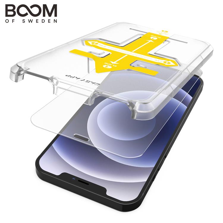 Boom of Sweden BOOM Flat Härdat Glas Skärmskydd iPhone 12 Pro Max