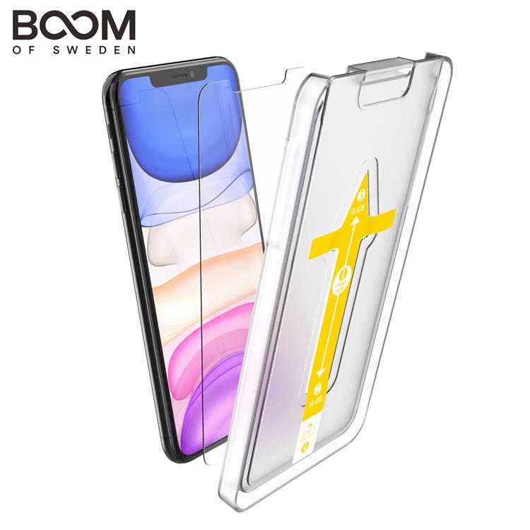Boom of Sweden BOOM Flat Härdat Glas Skärmskydd iPhone XS Max