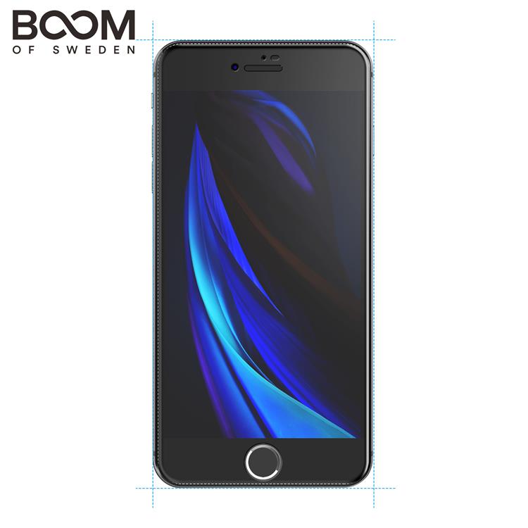 Boom of Sweden BOOM Curved Härdat Glas Skärmskydd iPhone 8 Plus / 7 Plus