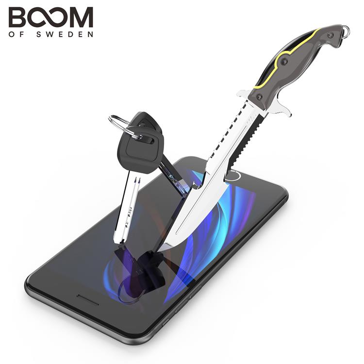 Boom of Sweden BOOM Curved Härdat Glas Skärmskydd iPhone 8 Plus / 7 Plus