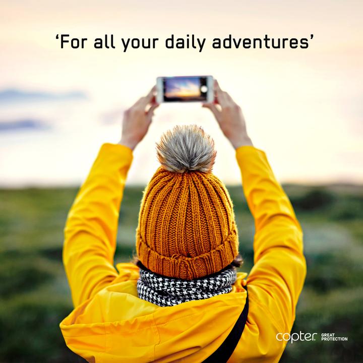 Copter Copter Exoglass Flat Härdat Glas Skärmskydd iPhone 12 & 12 Pro