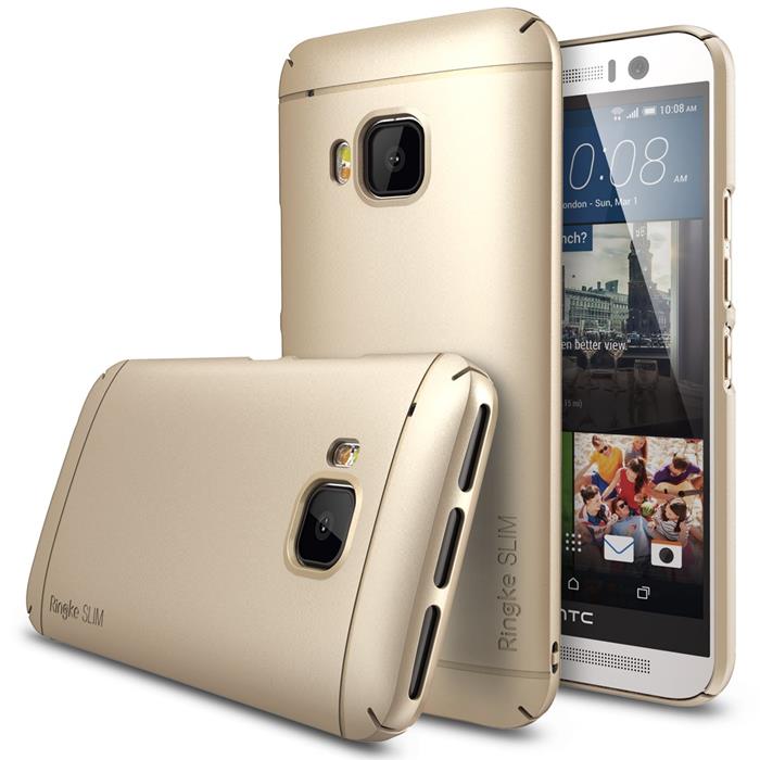 Rearth Ringke Slim Skal till HTC One M9 - Gold