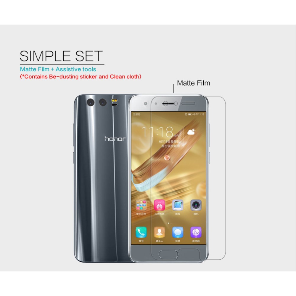 Nillkin Nillkin Antireflective Skärmskydd till Huawei Honor 9