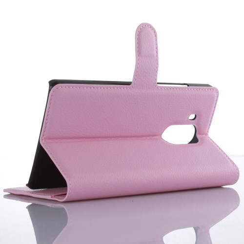 OEM Litchi Plånboksfodral till Huawei Mate 8 - Rosa