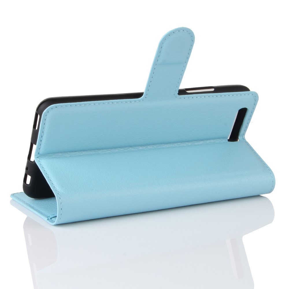 OEM Litchi Plånboksfodral till Huawei P10 - Blå