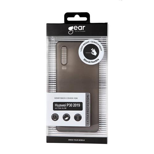 GEAR GEAR Mobilskal Ultraslim Semitransparent Huawei P30 2019 - Svart