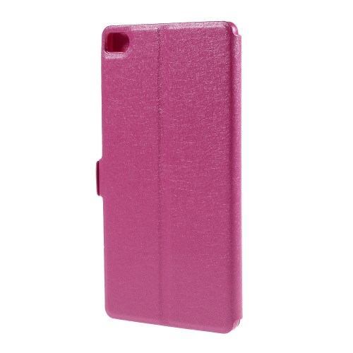 OEM Fönsterfodral till Huawei Ascend P8 - Rosa