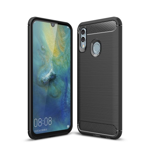 OEM Carbon Flexicase Skal till Huawei P Smart (2019) / Honor 10 Lite - Svart