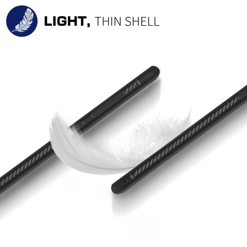 OEM Twill Texture Flexicase Skal till Huawei P Smart (2019) / Honor 10 Lite - Svart