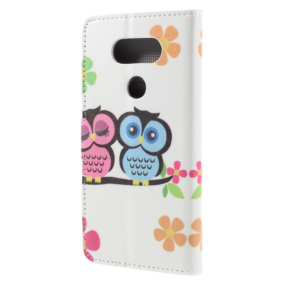 OEM Plånboksfodral till LG G5 - Owl Couple