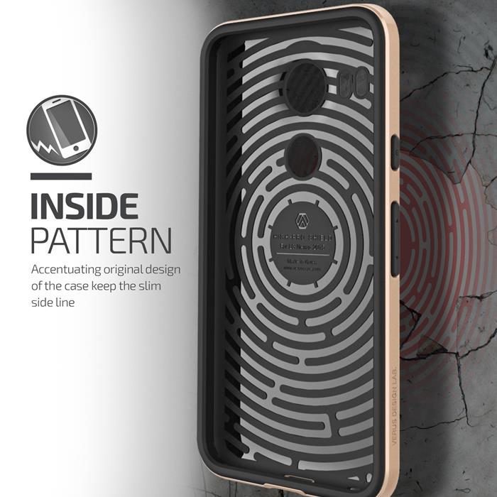 VERUS Verus High Pro Shield Skal till LG Nexus 5X - Gold