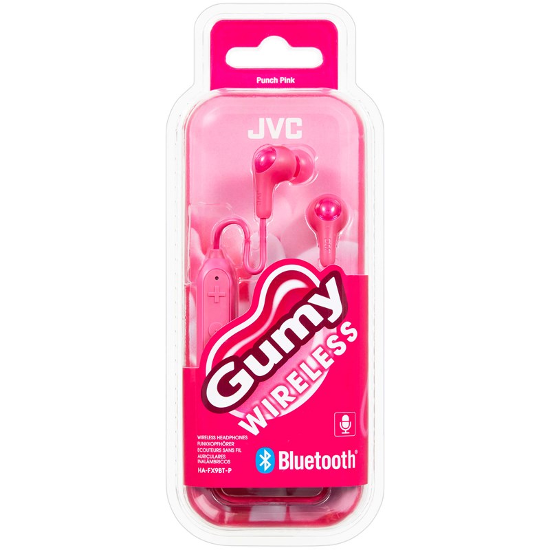 JVC JVC Hörlur FX9BT Gumy In-Ear Trådlös Mic - Rosa