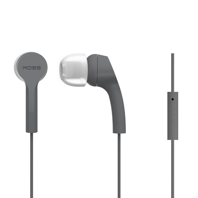Koss Koss Hörlur KEB9i In-Ear Mic - Grå