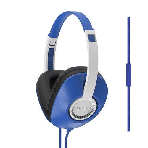Koss KOSS Hörlur Over-Ear UR23i One Touch Mic - Blå