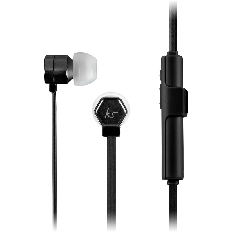 Kitsound KITSOUND Hörlur Hive In-Ear Trådlös Mic - Svart