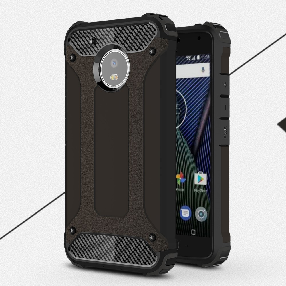 OEM Hybrid Armor Mobilskal till Motorola Moto G5 Plus - Svart