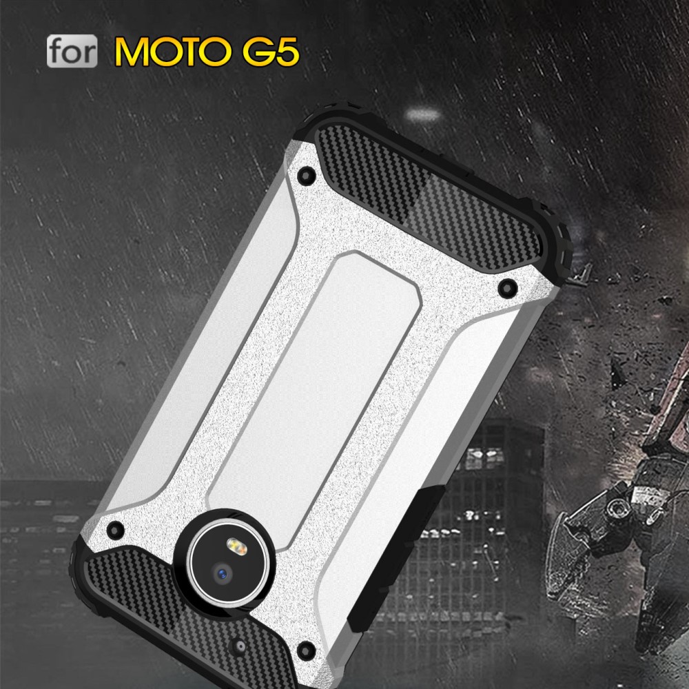 OEM Hybrid Armor Mobilskal till Motorola Moto G5 Plus - Svart