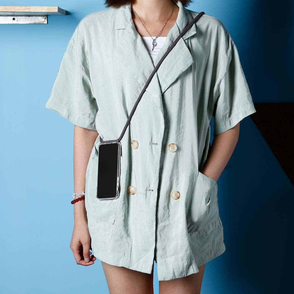 Boom of Sweden Boom Halsbandsrem Rope - Grey Cord