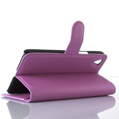 OEM Lychee Plånboksfodral till OnePlus X - Lila