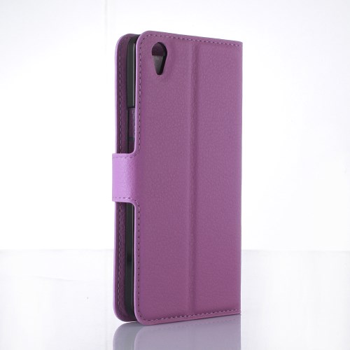 OEM Lychee Plånboksfodral till OnePlus X - Lila