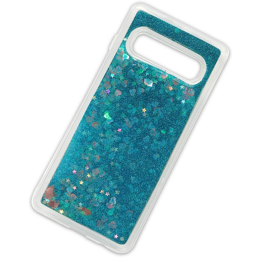 Boom of Sweden Glitter Skal till Samsung Galaxy S10 Plus - Blå