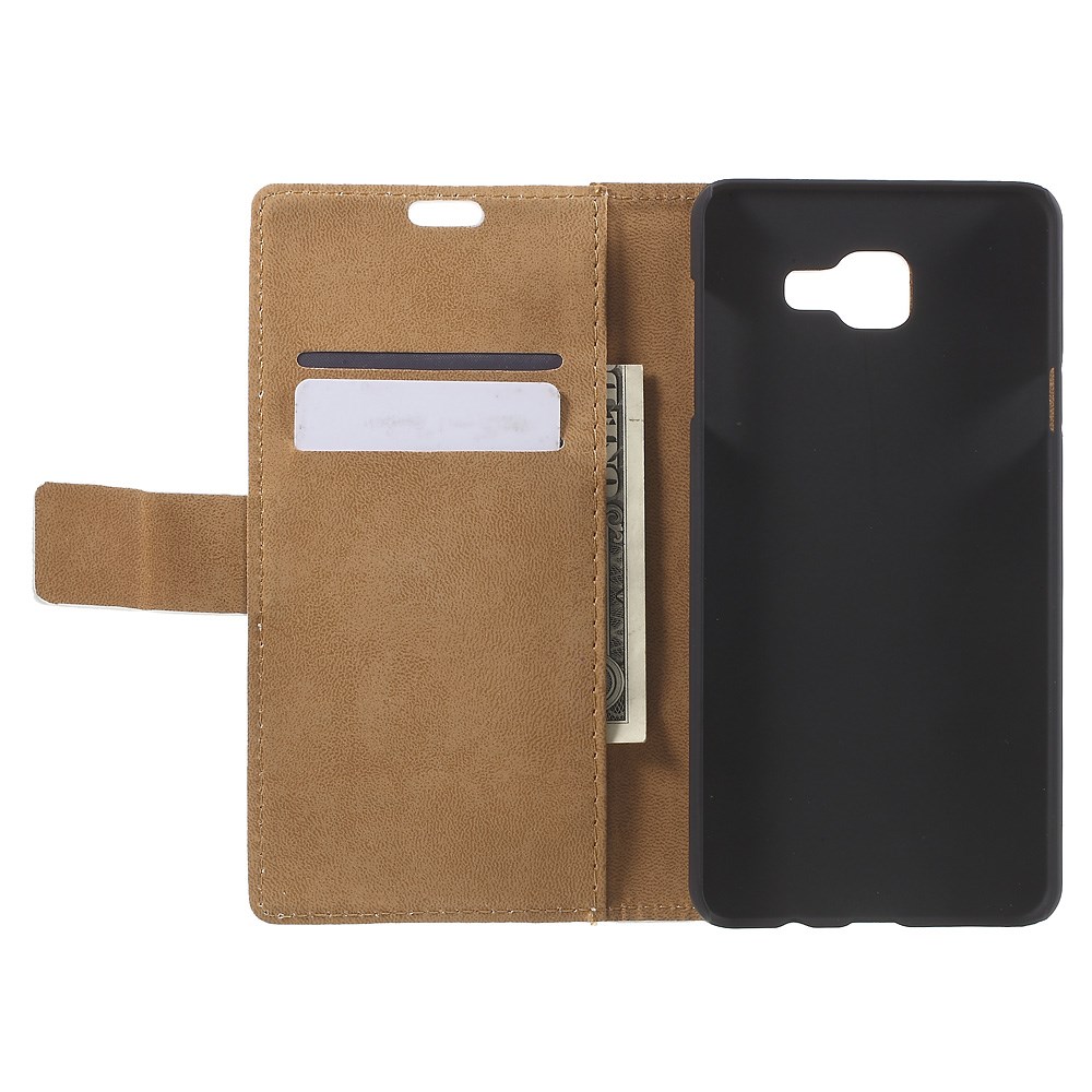 OEM Plånboksfodral till Samsung Galaxy A7 2016 - Fågelbur