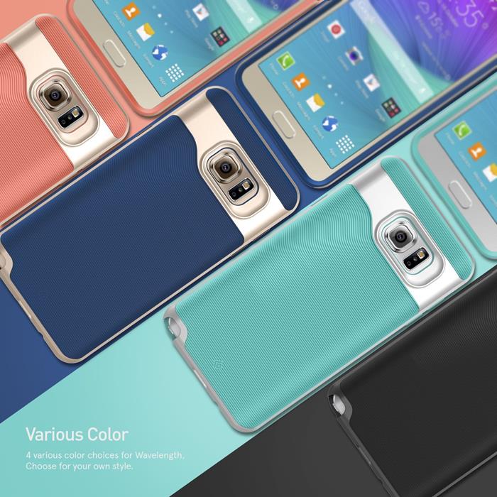 Caseology Caseology Wavelength Series BaksideSkal till Samsung Note 5 - Blå