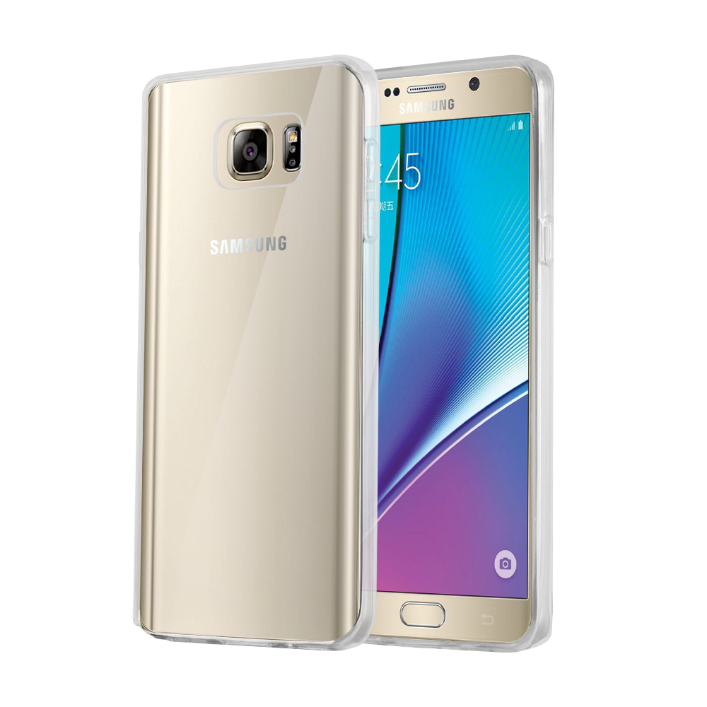 CoveredGear Boom Invisible skal till Samsung Galaxy Note 5 - Transparent