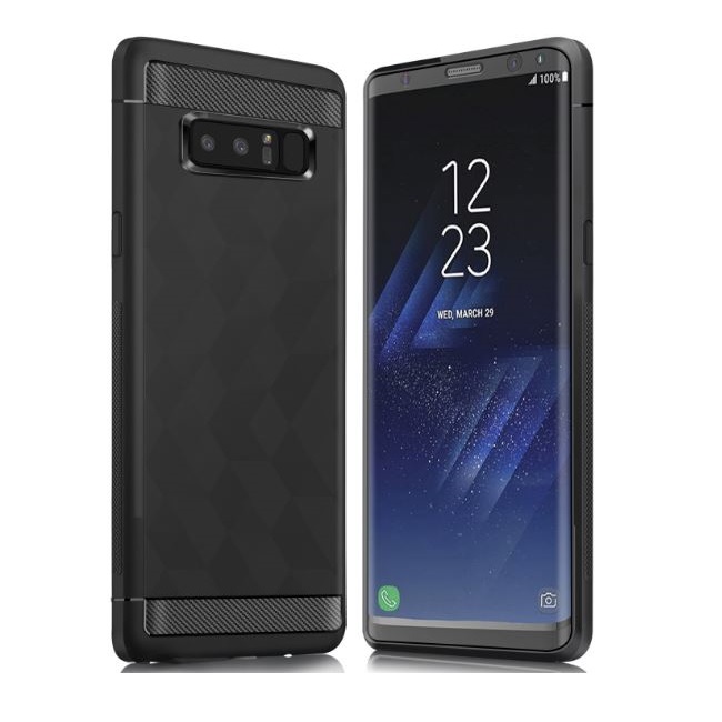 IVSO IVSO Geometric Hexagon Skal till Samsung Galaxy Note 8 - Svart
