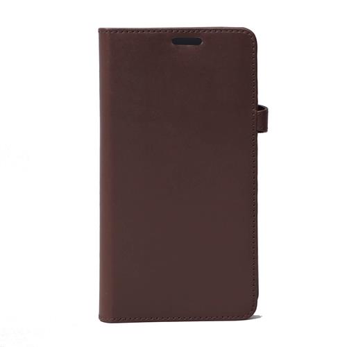 BUFFALO BUFFALO äkta läder Plånboksväska till Samsung S10 - Brun