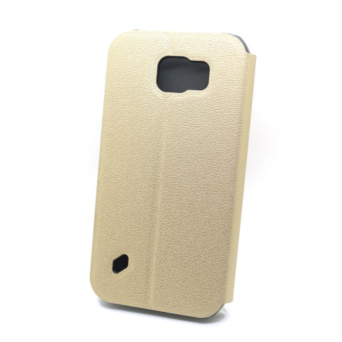 OEM Plånboksfodral till Samsung Galaxy S6 Active - Guld