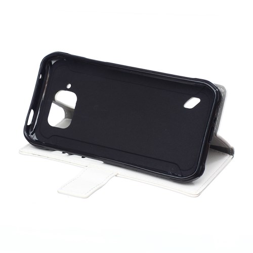 OEM Plånboksfodral till Samsung Galaxy S6 Active - Vit