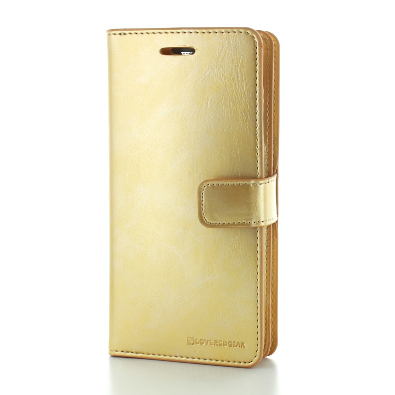 CoveredGear CoveredGear Liberty Wallet till Samsung Galaxy S6 Edge+ (Guld)