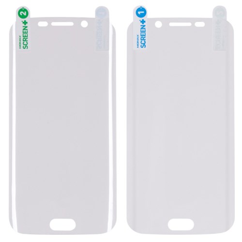 OEM MOMAX HD Clear Skärmskydd + Baksideskydd till Samsung Galaxy S6 E