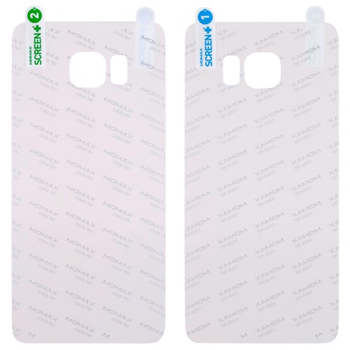 OEM MOMAX HD Clear Skärmskydd + Baksideskydd till Samsung Galaxy S6 E