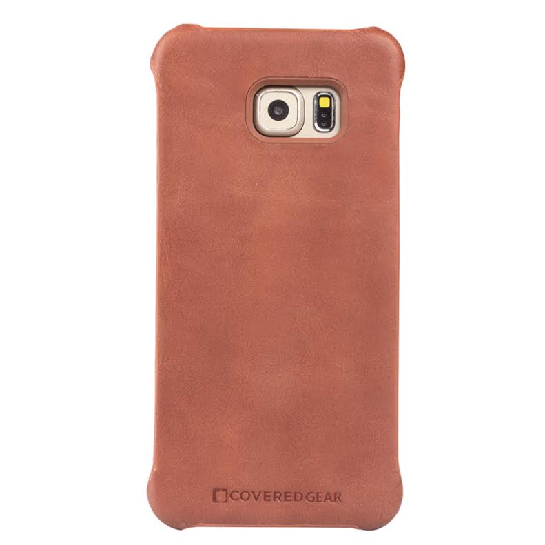 CoveredGear Boom Äkta Läder Skal Samsung S6 edge+ Brun