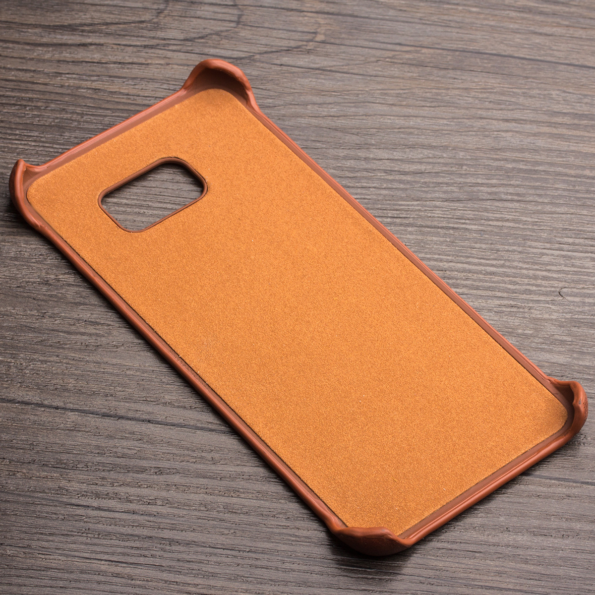 CoveredGear Boom Äkta Läder Skal Samsung S6 edge+ Brun