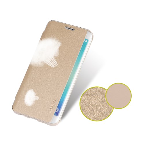 USAMS Usams Uview Mobilfodral till Samsung Galaxy S6 Edge Plus - Vit